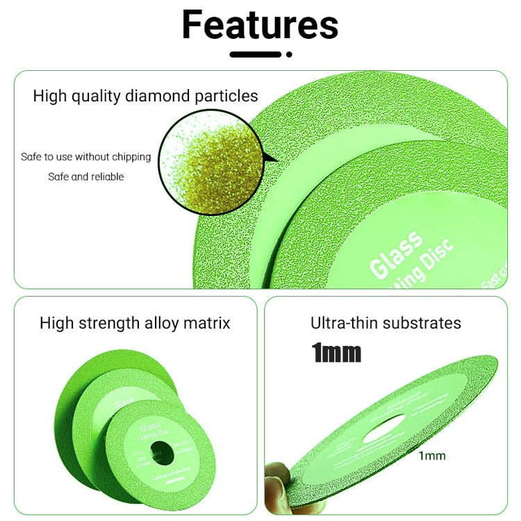 Disco Diamante Corte De Vidrio Cerámica Granito Porcelanato