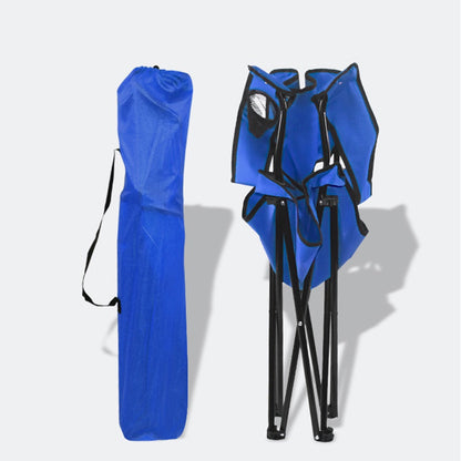 Silla Playera Grande Plegable Playa Camping Porta Vaso