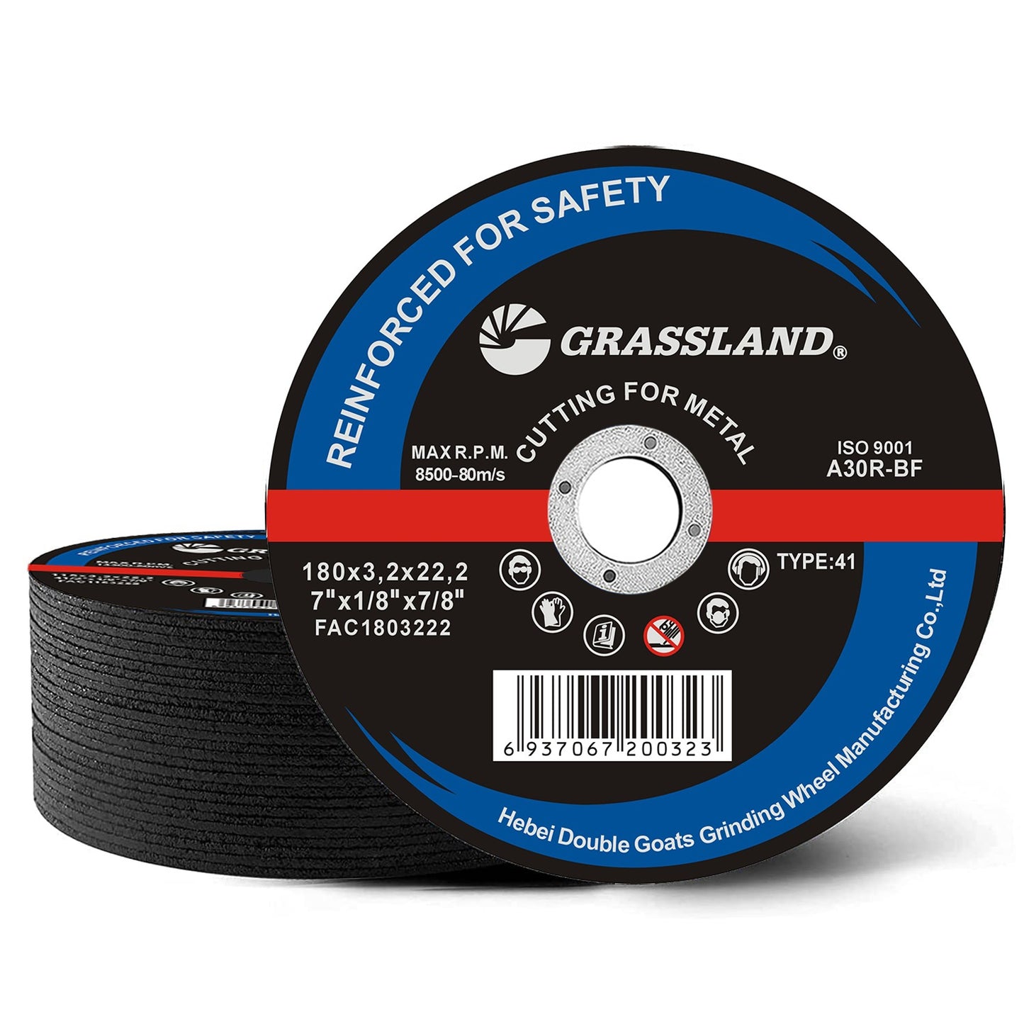 Disco De Corte Plano 7"X 1.6MM Extrafino