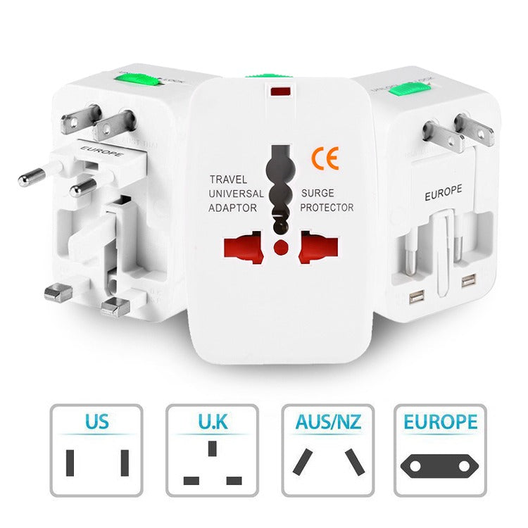 Adaptador De Corriente Internacional Para Viaje Europa India