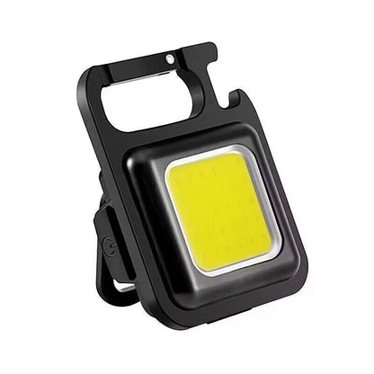 Linterna Recargable Led Cob Luz Potente Llavero Multiusos