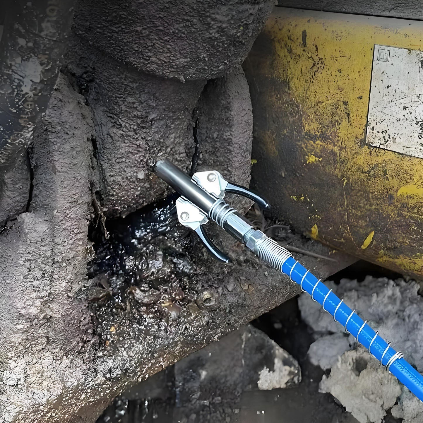 Manguera Para Grasera Con Pico Tipo Mariposa 1/8npt