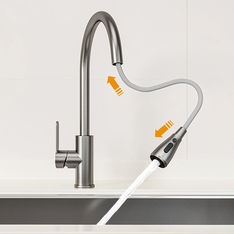 Llave Para Fregadero Extensible Monomando