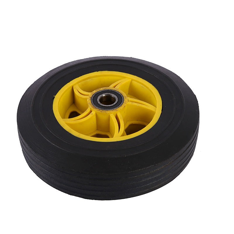 Rueda Caucho Maciza De Carrucha De 10 Pulgadas