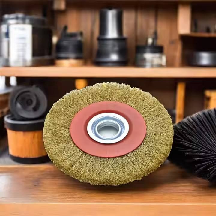 Cepillo Alambre Circular 6 Pulgada Esmeril De Banco