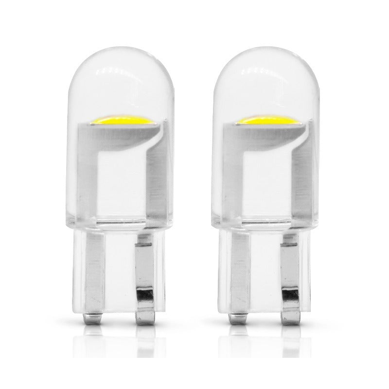 Bombillo Muelita T10 Led Cob 360 12v 10 unidades