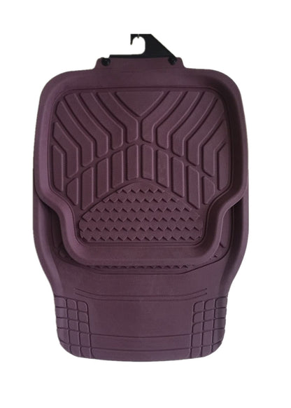 Alfombra Para Carro Tipo Bandeja Juego De 4 Piezas Universal