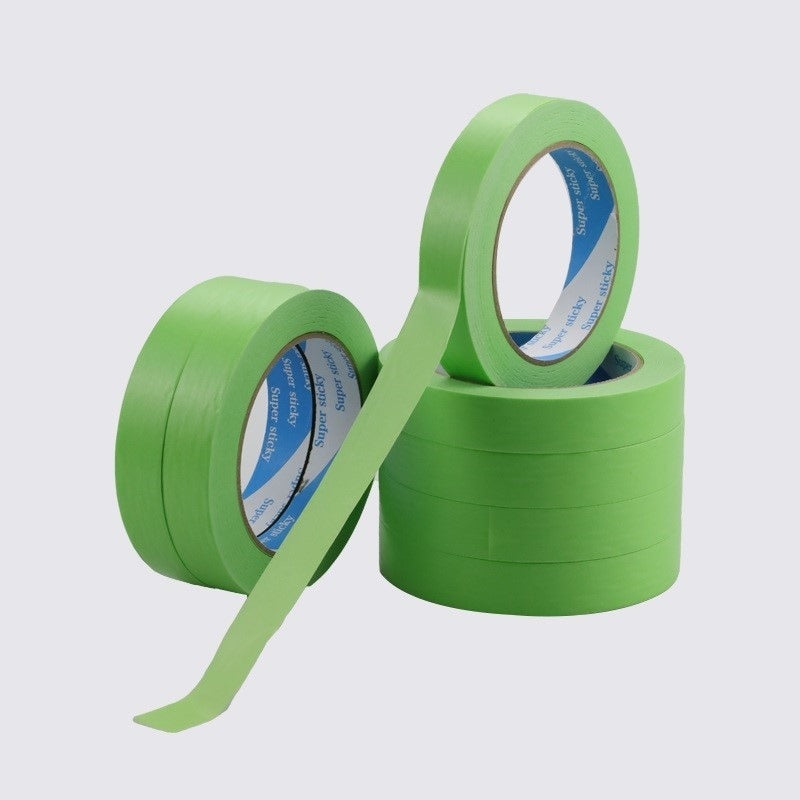 Tirro Verde Latonero Enmascarar Automotriz 3/4 Pulgadas X 50mt