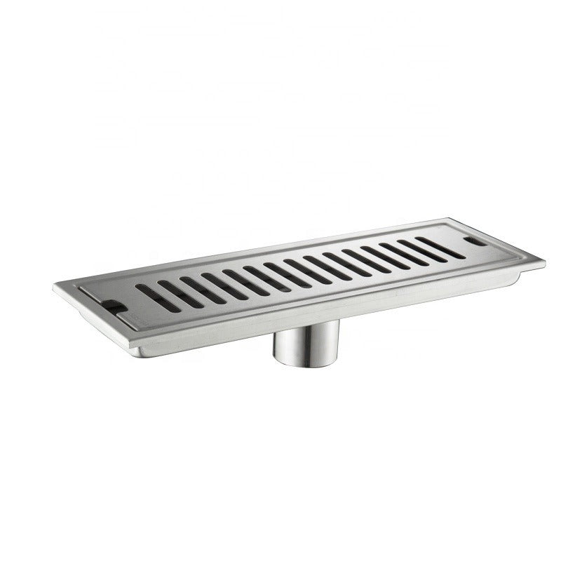 Rejilla Centro Piso Desagüe Drenaje Rectangular 20 X 10 Cm