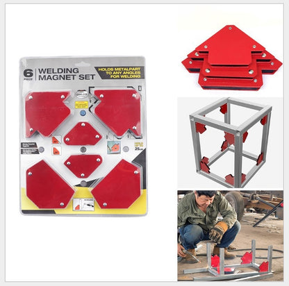 Escuadras Magnéticas Para Soldadura Herrería De 6pzs