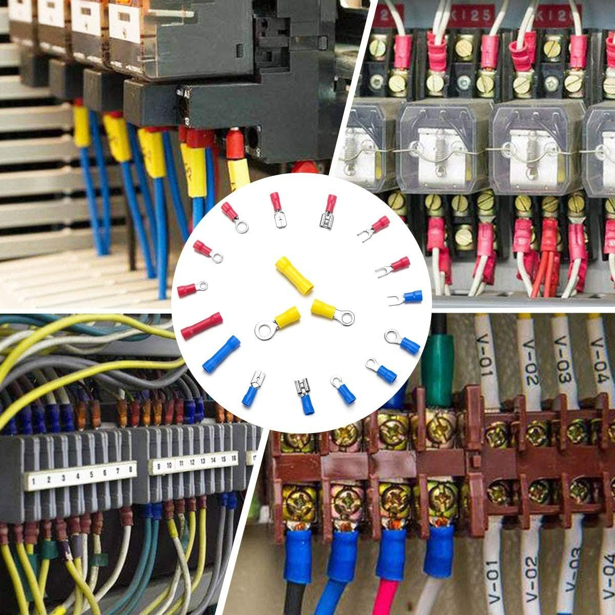 Kit Terminales Eléctricos Con Aislante 280pcs Kit Automotriz