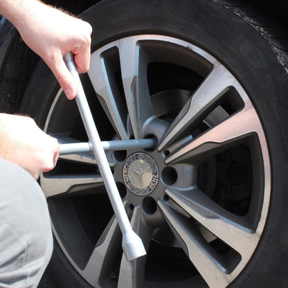 Llave Cruz 14 Pulgadas De Vehículo 17 19 21 23mm