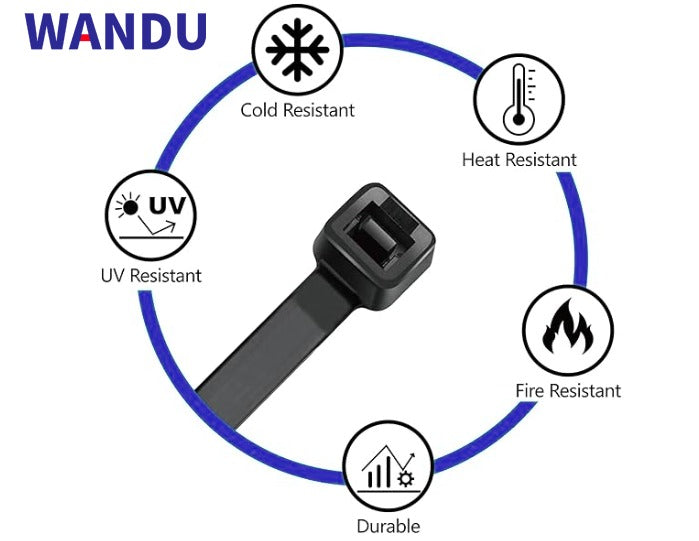 Tirra Tirraje Amarre Plástico 30 Cm Bolsa De 100 Unidades