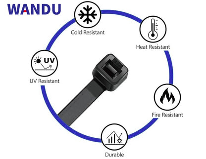 Tirra Tirraje Amarre Plástico 30 Cm Bolsa De 100 Unidades