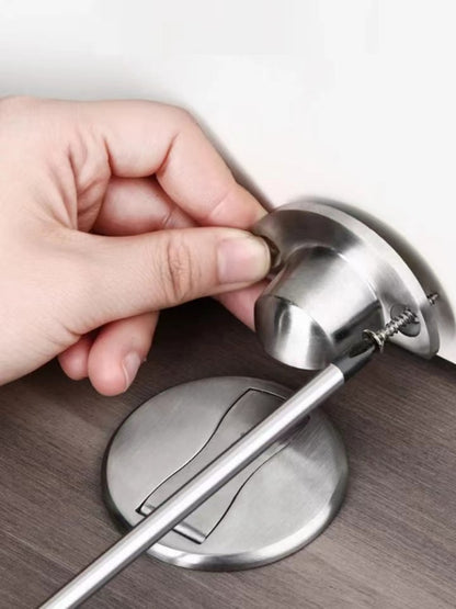 Tope Magnético Para Puertas Acero Inoxidable