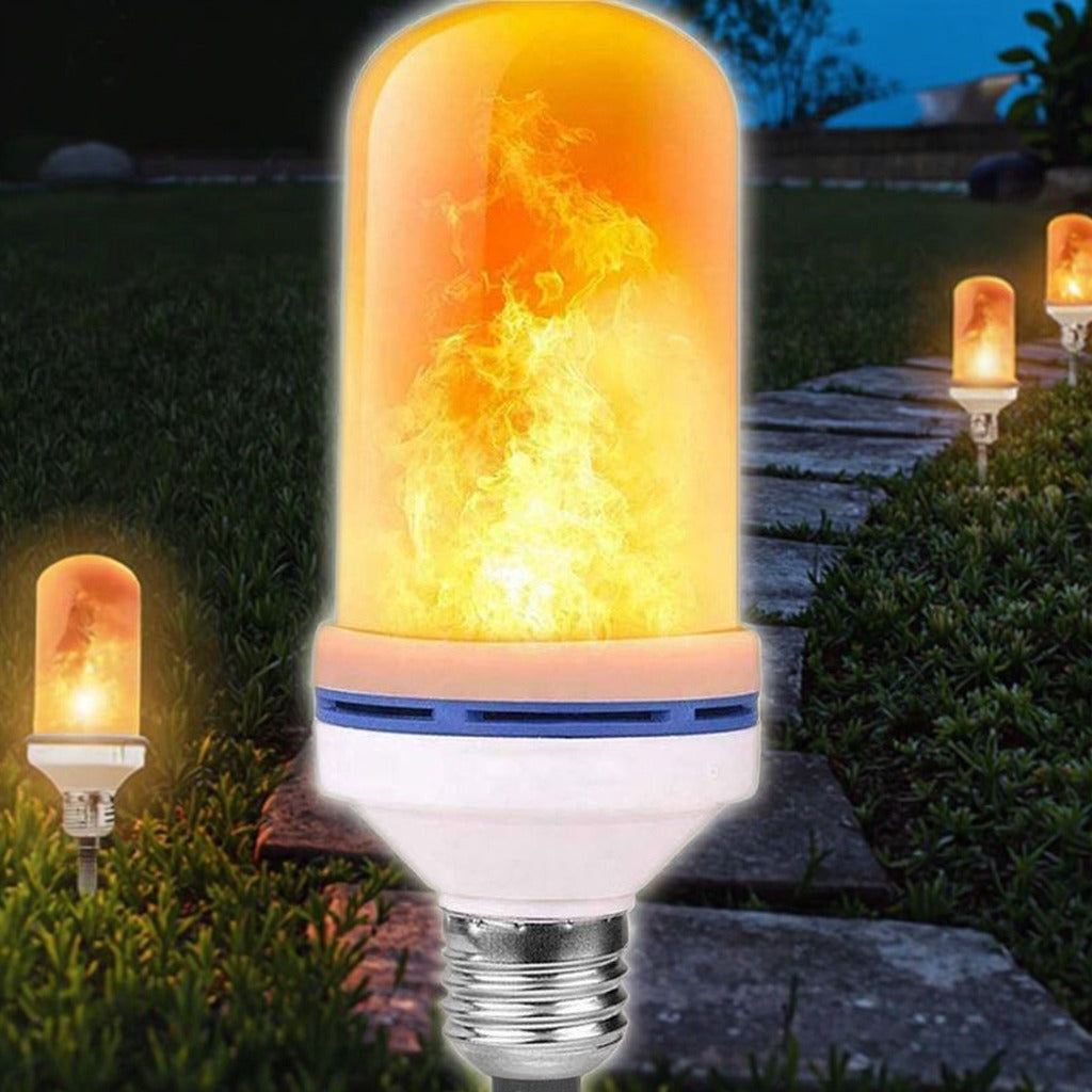 Bombillo Led Flama Fuego 6W E27