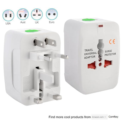 Adaptador De Corriente Internacional Para Viaje Europa India