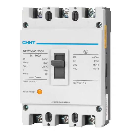 Breaker Industrial Chint Nm1 3x100amp