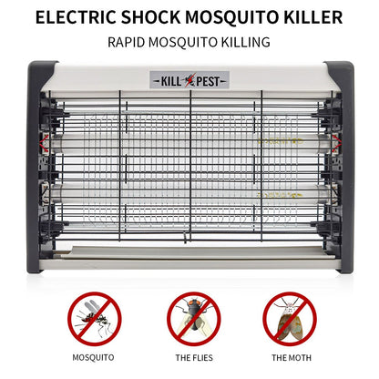 Lampara Mata Moscas Mosquitos Zancudos Insectos 8w Luz Uv