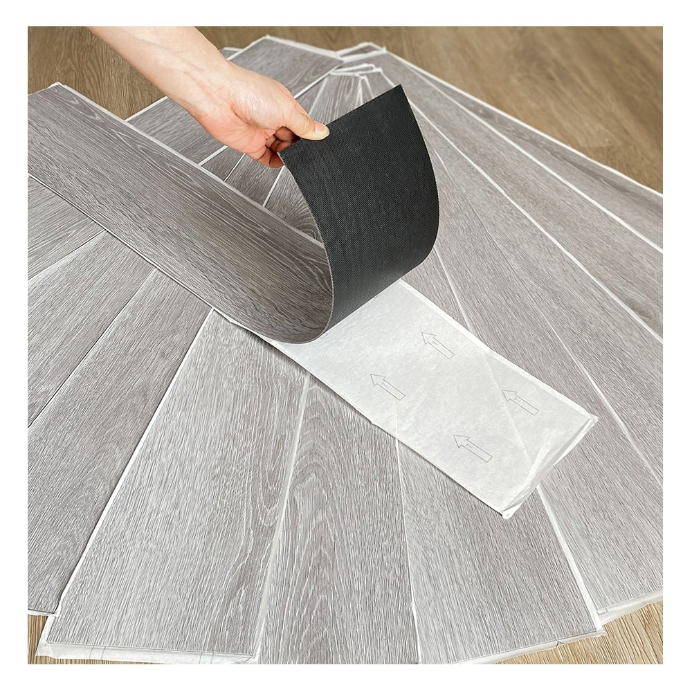 Vinil Autoadhesivo Alto Trafico Pisos 1.5mm Gris Claro