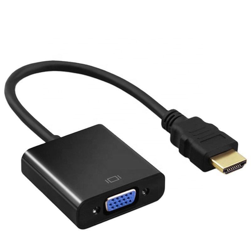 Convertidor Hdmi A Vga Adaptador Macho A Hembra Hd 1080p