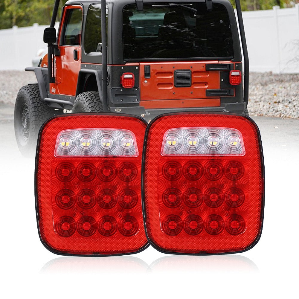 Stop Led Par Camion Ford 350 Tritón Jeep Gandola Silverado