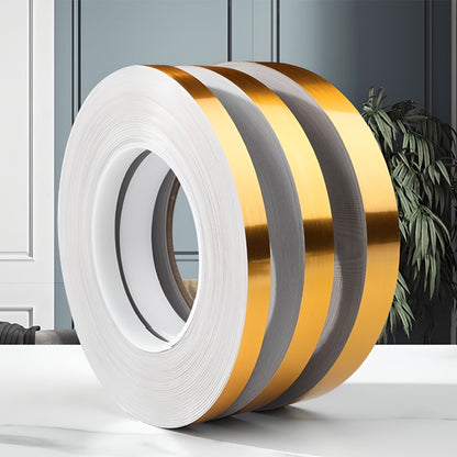 Cinta Decorativa Autoadhesiva 50mtrs Para Pared Dorada