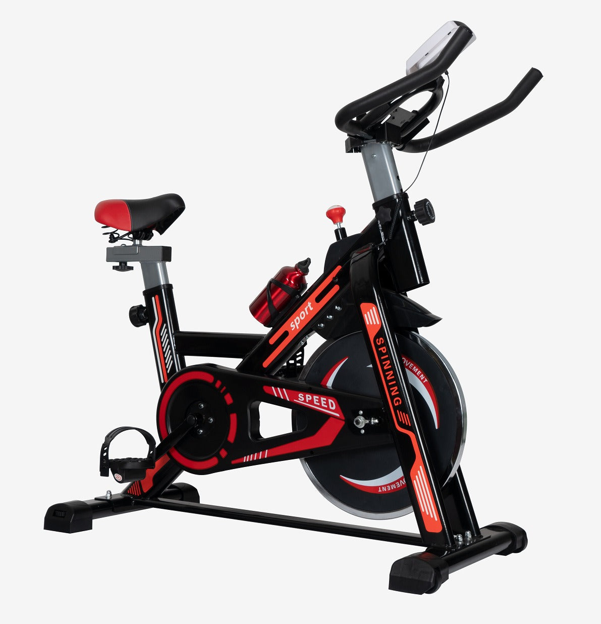 Bicicleta Spinning Monitor Frecuencia Cardiaca Volante