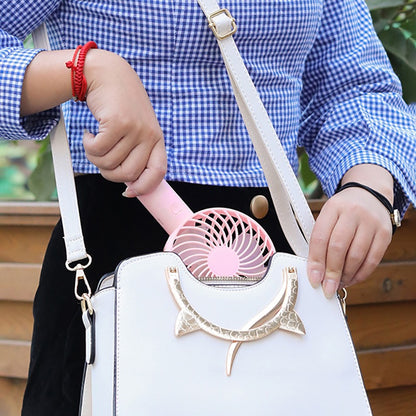 Mini Ventilador Usb Recargable 3 Velocidades Portatil