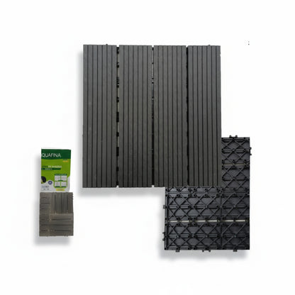 Pisos Deck Modular Para Exteriores Wpc (Lamina 30 X 30cm) Caja0.54