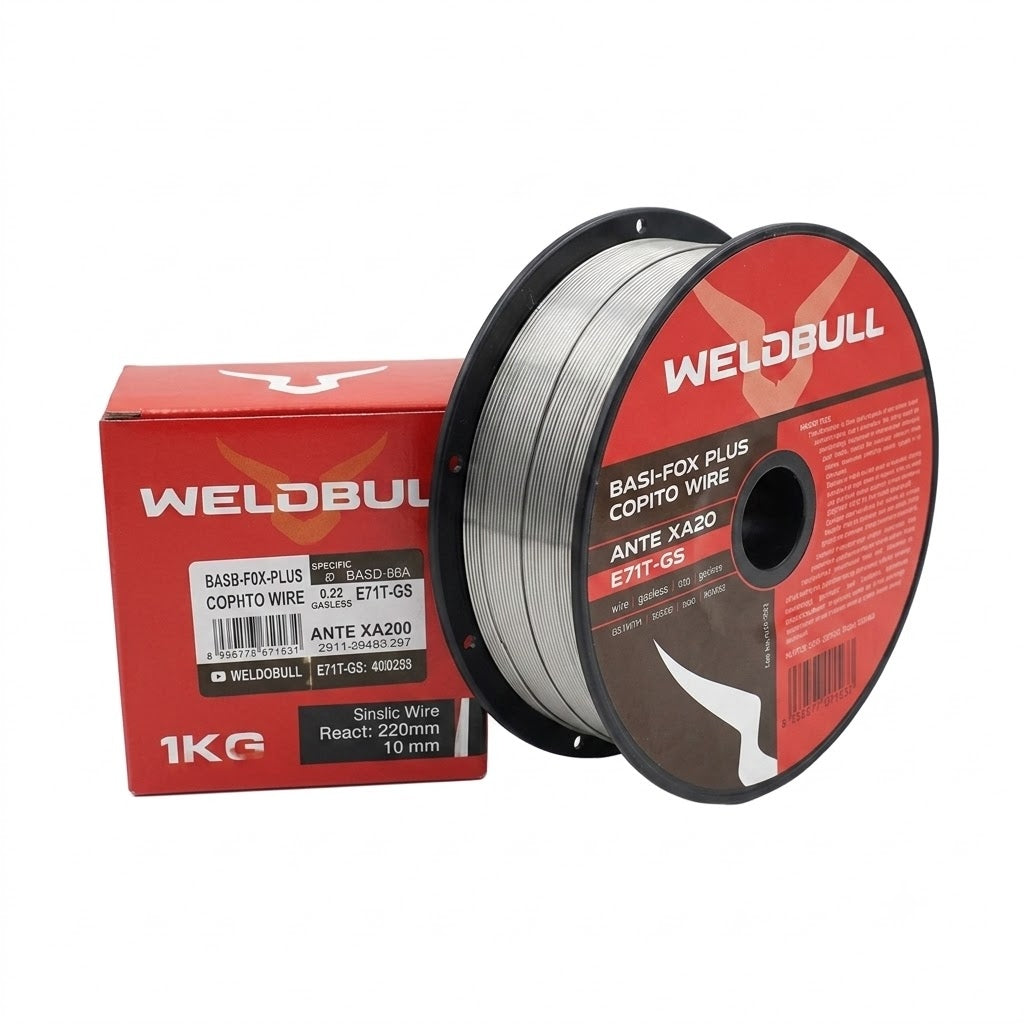 Alambre Flux Core Para Soldar Mig Sin Gas 0.8mm 1kg