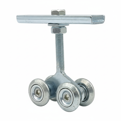 Detalle roldana 4 ruedas