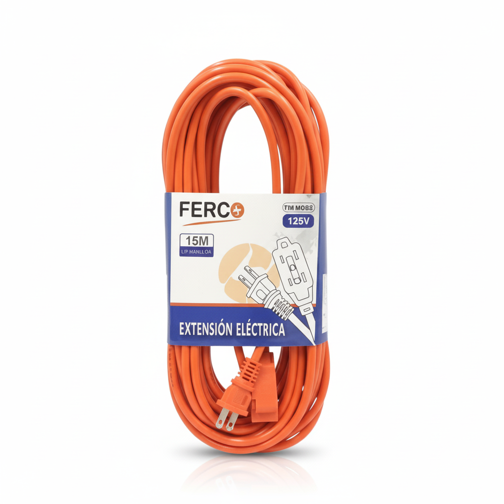 Extensión FERCO 15m fondo blanco