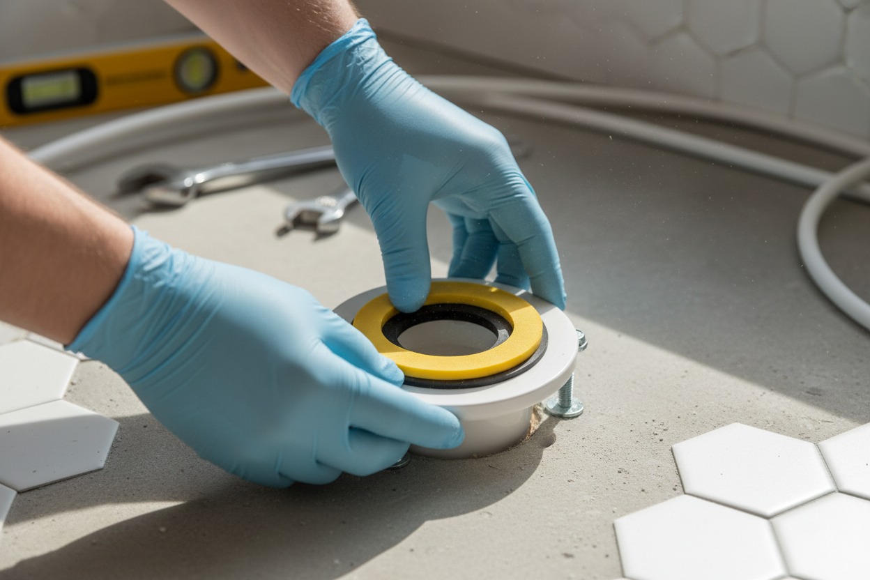 Cómo instalar anillo de cera en poceta - Paso a paso