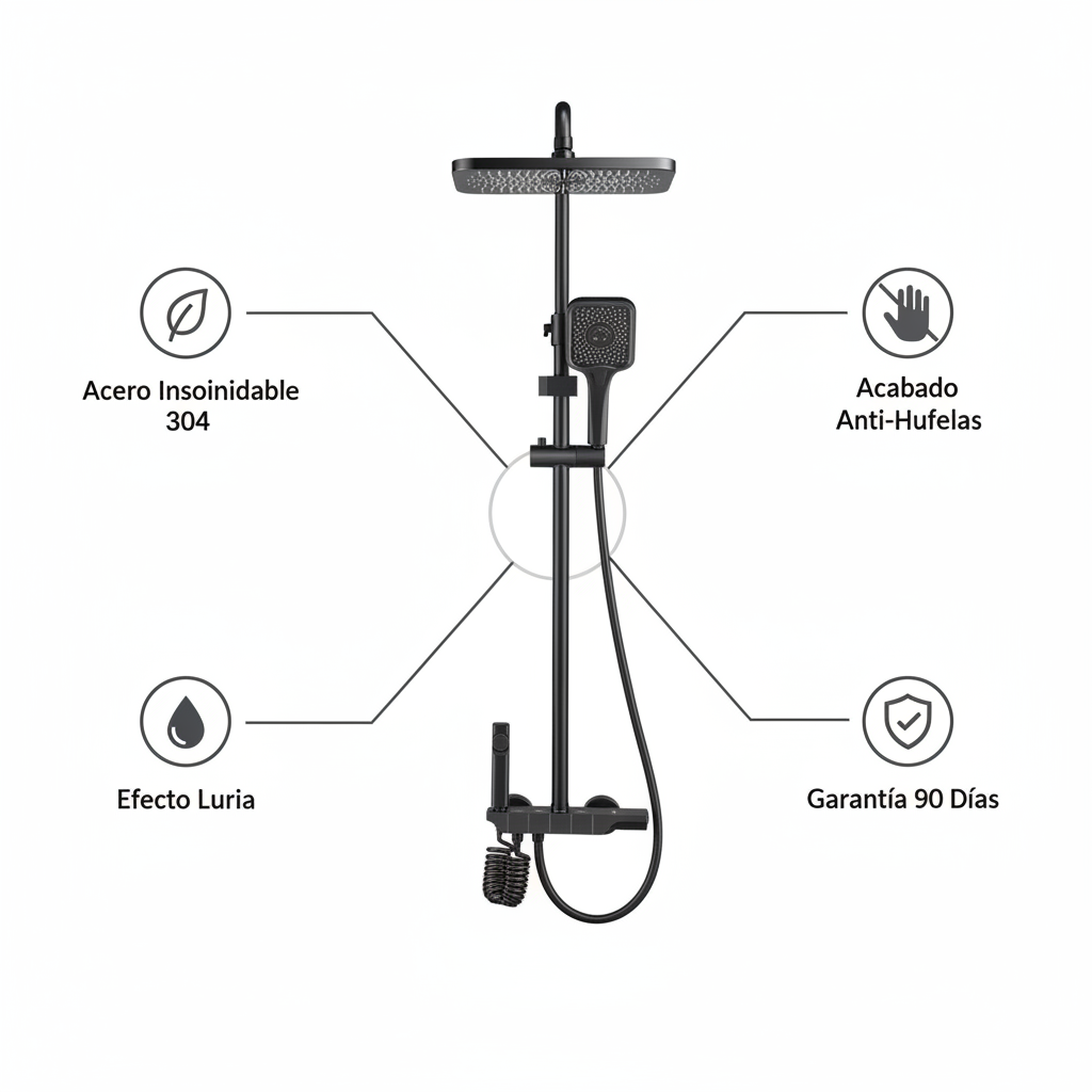 Beneficios del Set de Ducha Premium