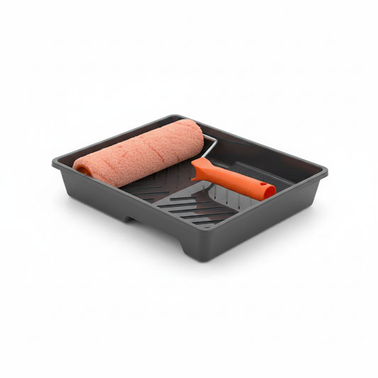 Kit con un rodillo y bandeja