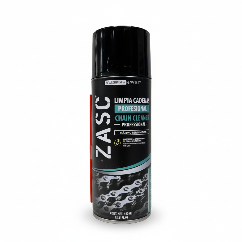 Lubricante Limpiador De Cadena En Spray 450ml Zasc