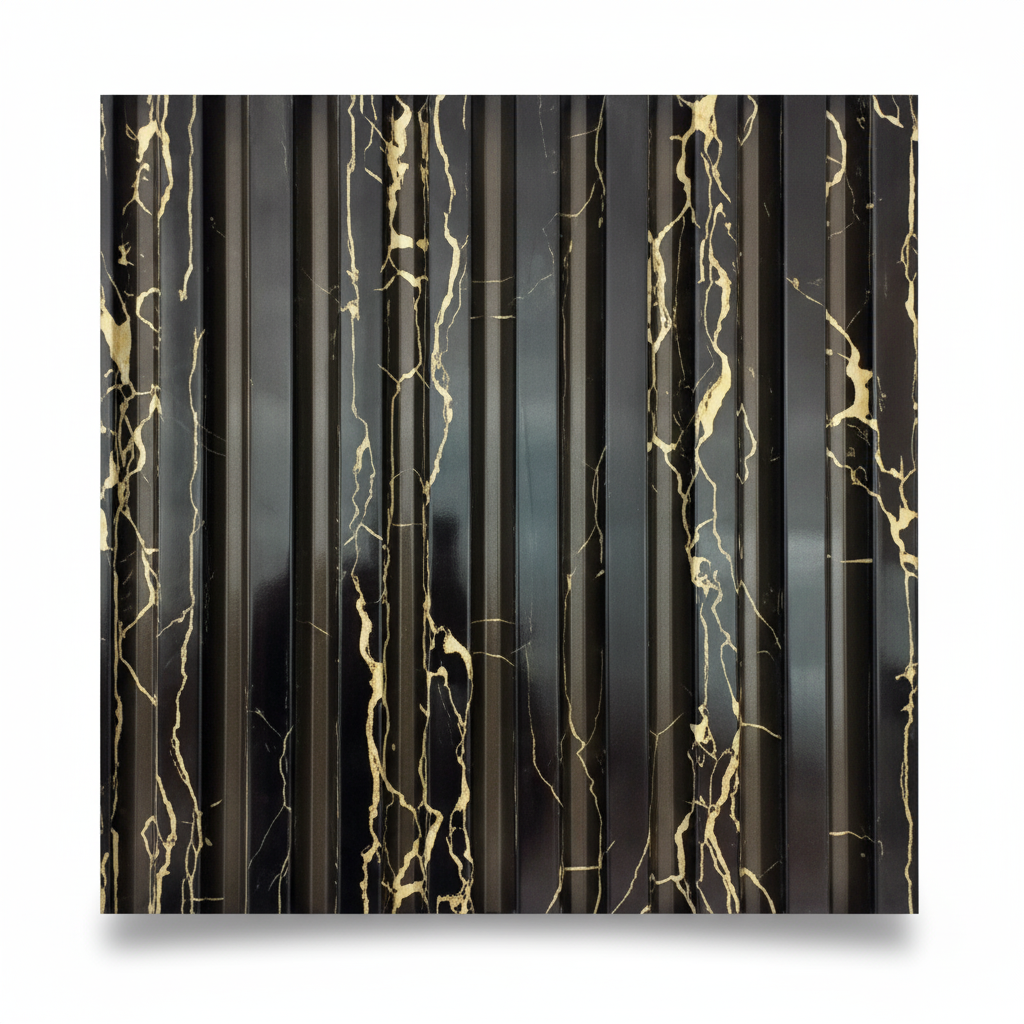 Lámina Panel 3d Decorativo Moderno 50x50 Marmoleada