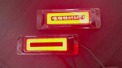 Luces Led Laterales Para Camiones Trailer Gandola 12v 24v