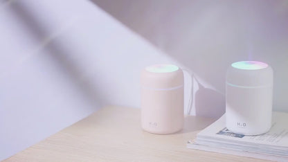 Humidificador Usb H2o Purificador De Aire Rgb Difusor