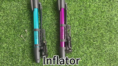 Bomba De Aire Bicicleta Portatil Inflador Tripa Cauchos
